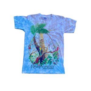 Vintage Rare 1991 Liquid Blue Rainforest nature t shirt